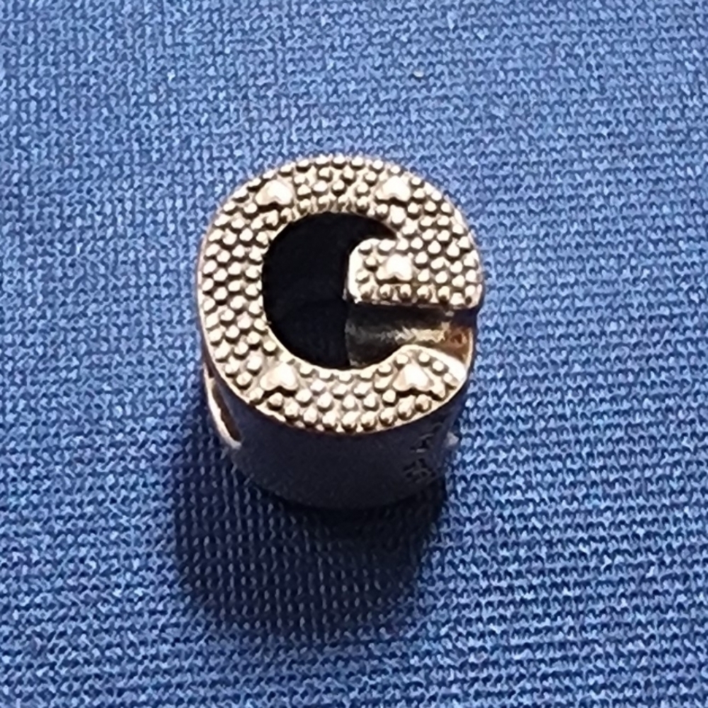 Pandora Letter G Alphabet Charm